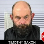 Timothy Saxon mugshot