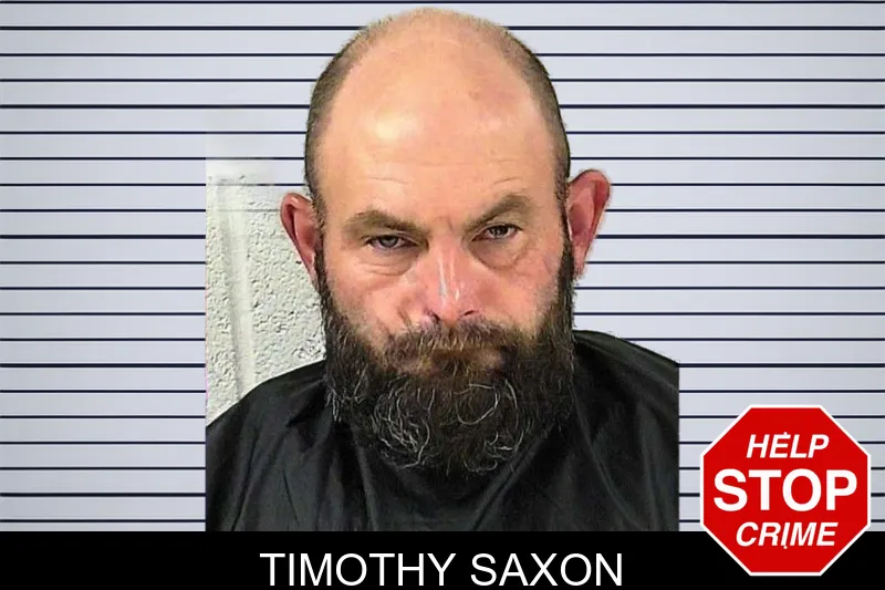 Timothy Saxon mugshot