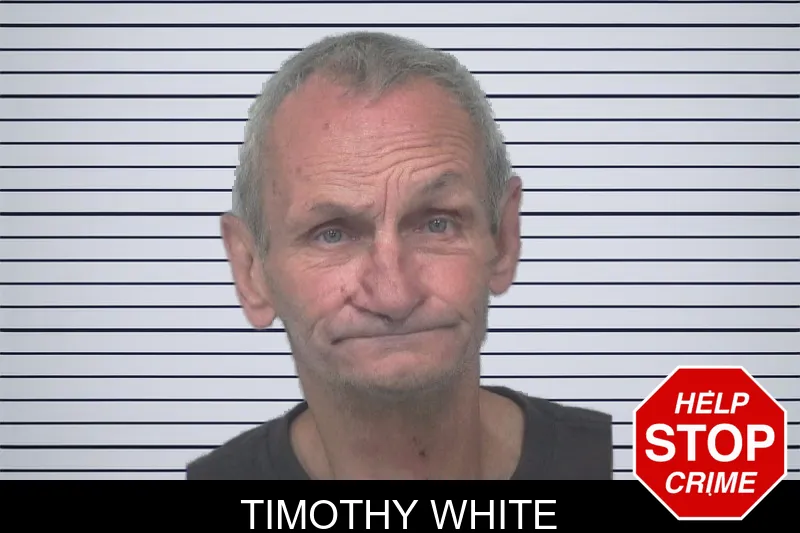 Timothy White mugshot