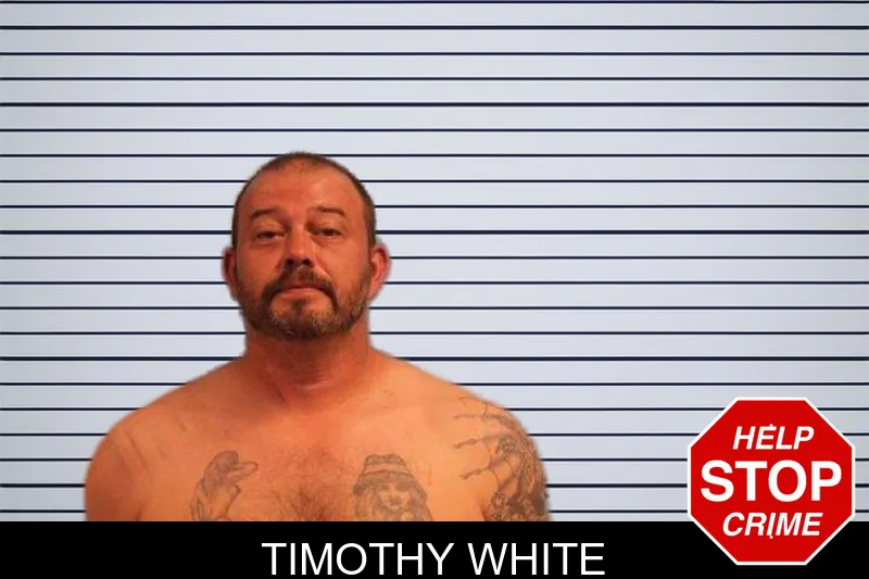 Timothy White mugshot