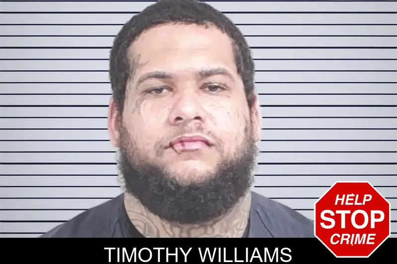 Timothy Williams mugshot