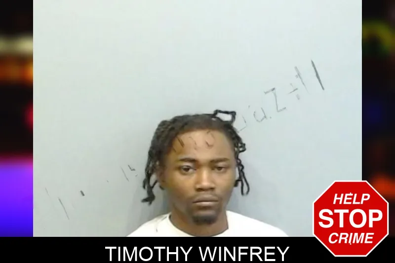 Timothy Winfrey mugshot