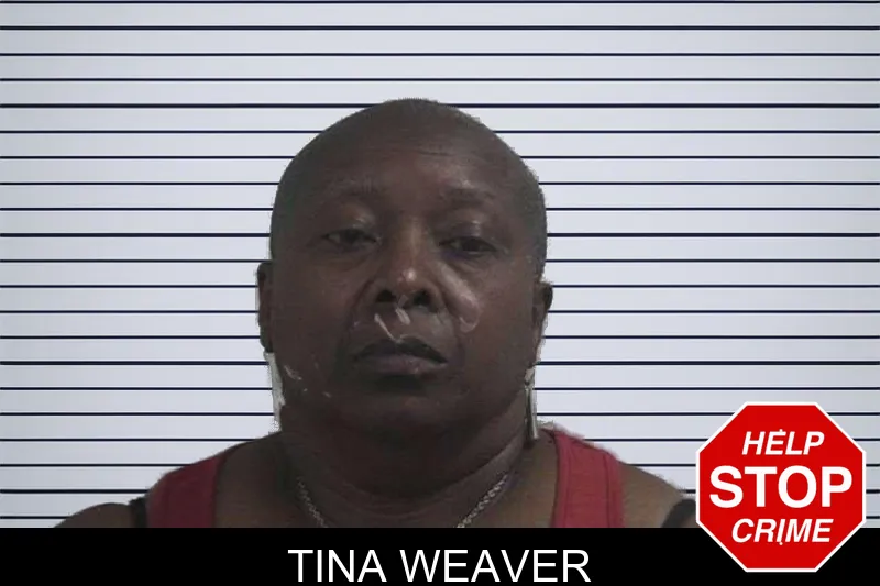 Tina Weaver mugshot