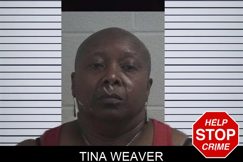 Tina Weaver mugshot