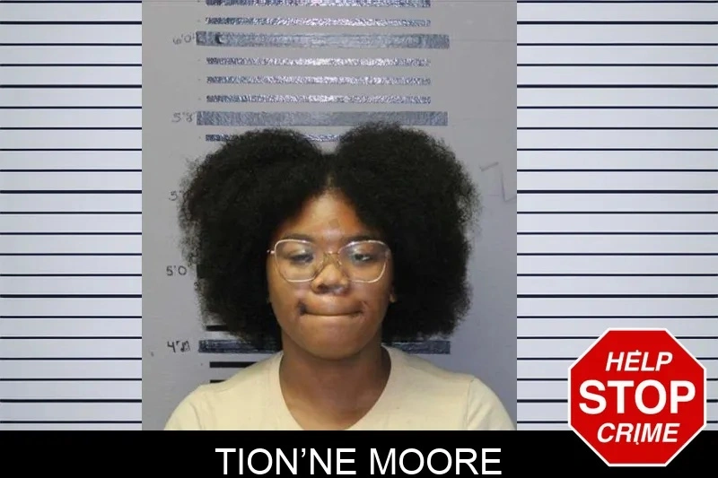 Tion’Ne Moore mugshot – Thomas County , Georgia Tion’Ne Moore mugshot
