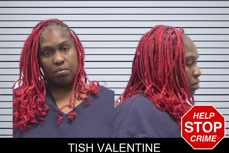Tish Valentine mugshot