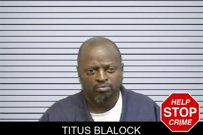 Titus Blalock mugshot