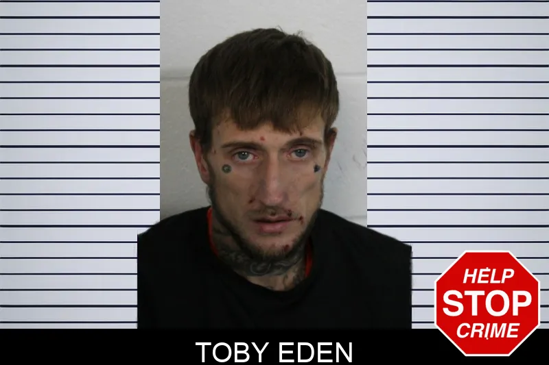 Toby Eden mugshot