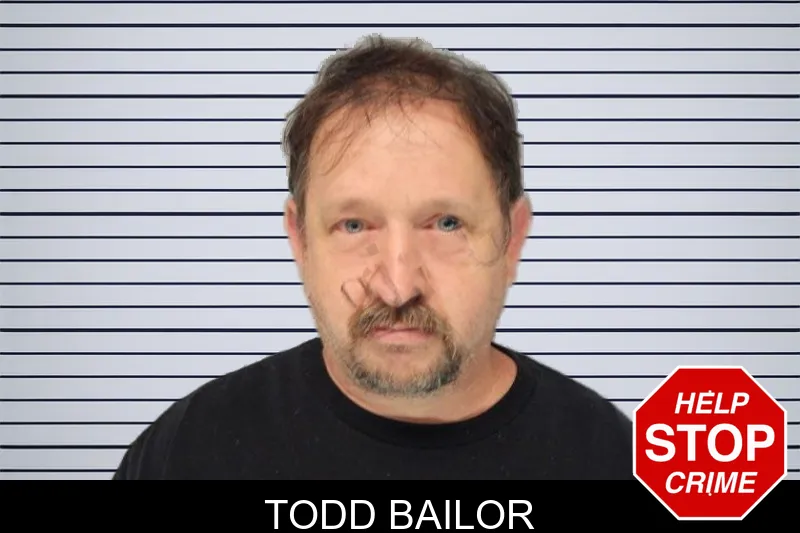 Todd Bailor mugshot