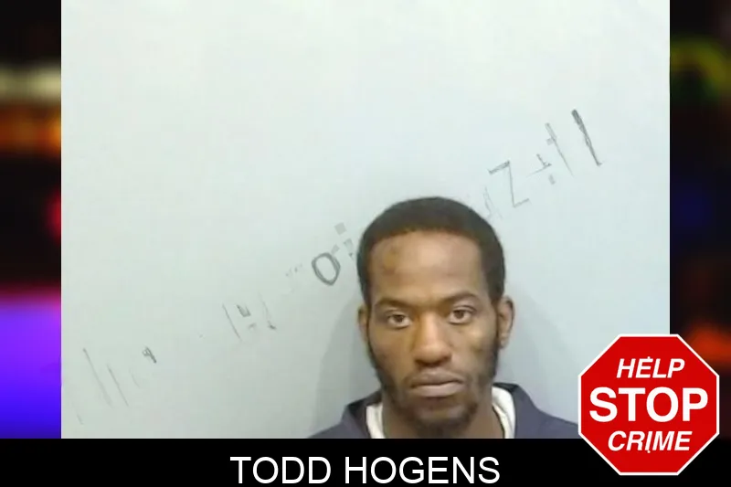 Todd Hogens mugshot