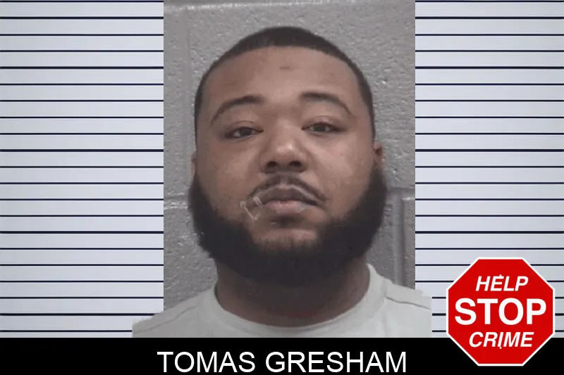 Tomas Gresham mugshot