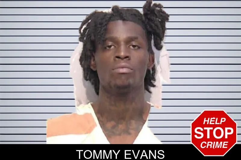 Tommy Evans mugshot