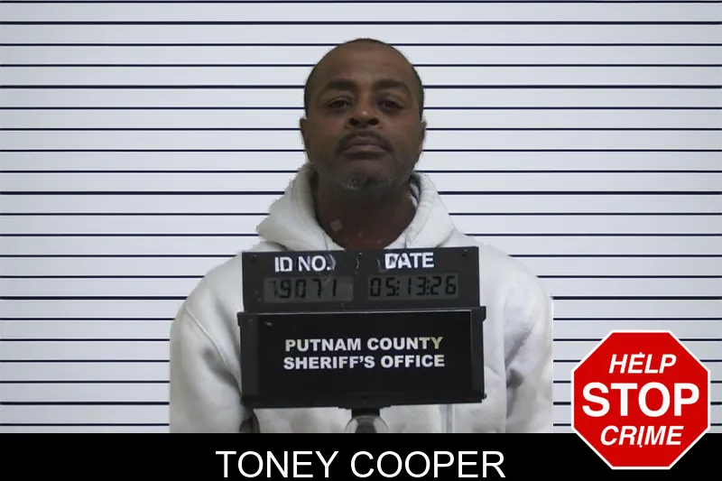 Toney Cooper mugshot