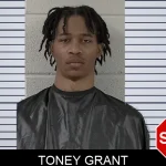 Toney Grant mugshot