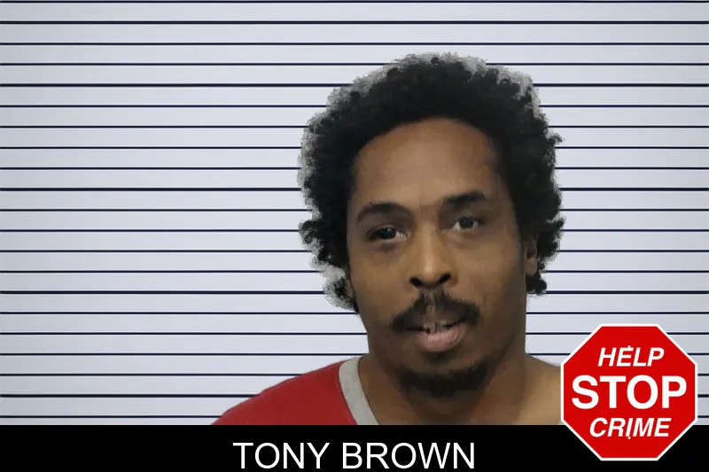 Tony Brown mugshot