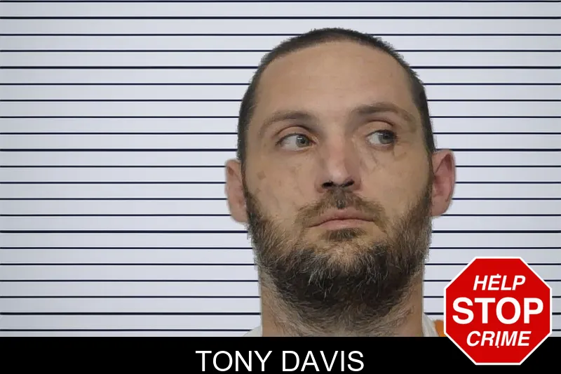 Tony Davis mugshot