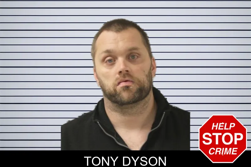 Tony Dyson mugshot