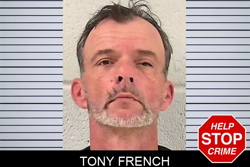 Tony French mugshot – Elbert County , Georgia Tony French mugshot