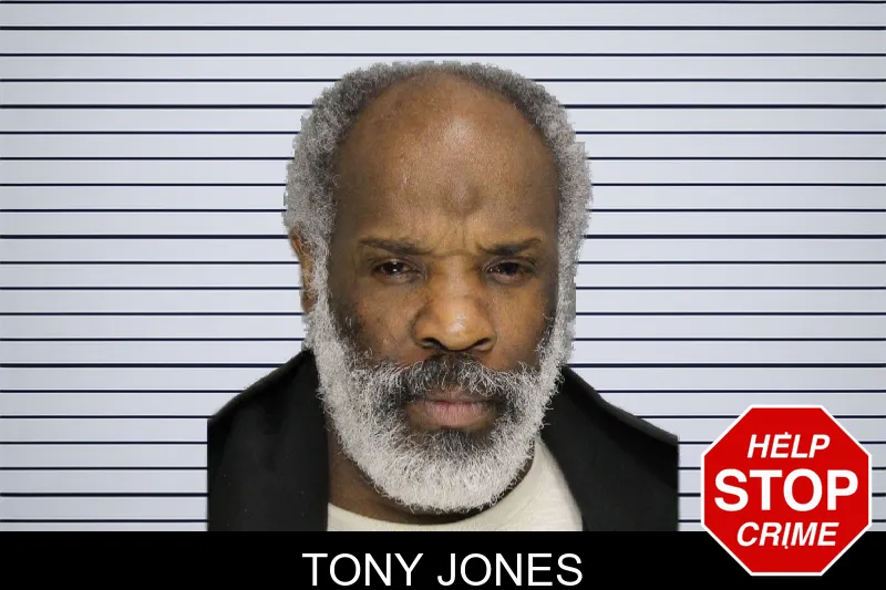 Tony Jones mugshot