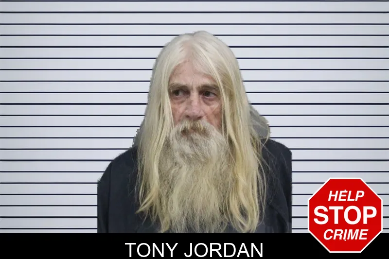 Tony Jordan mugshot