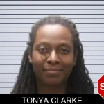 Tonya Clarke mugshot