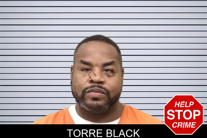 Torre Black mugshot