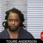 Toure Anderson mugshot