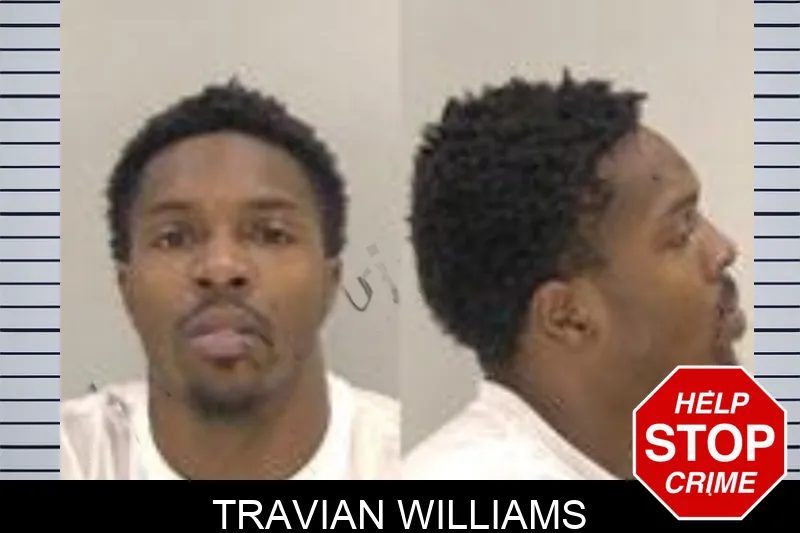 Travian Williams mugshot