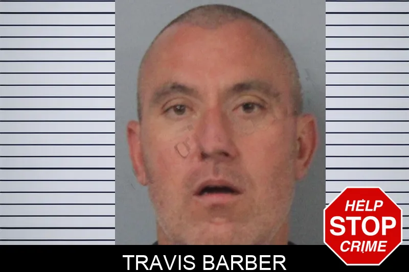 Travis Barber mugshot