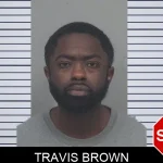 Travis Brown mugshot