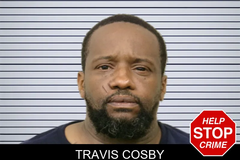 Travis Cosby mugshot