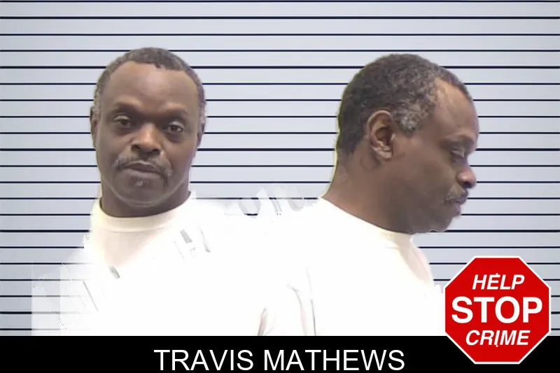 Travis Mathews mugshot