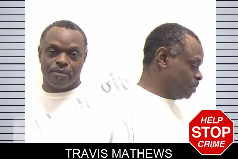 Travis Mathews mugshot
