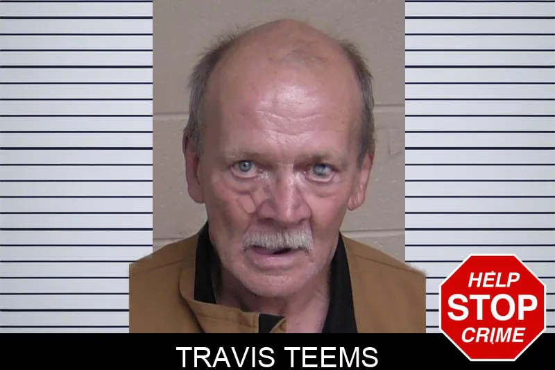Travis Teems mugshot