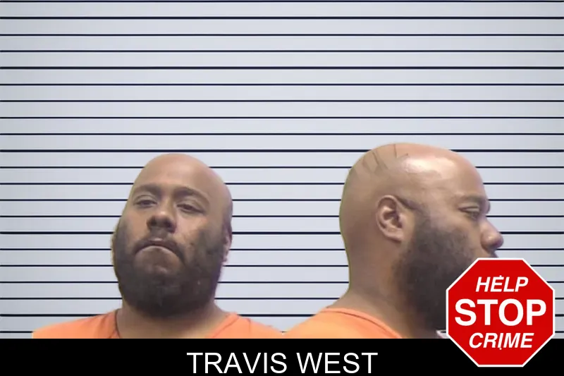 Travis West mugshot