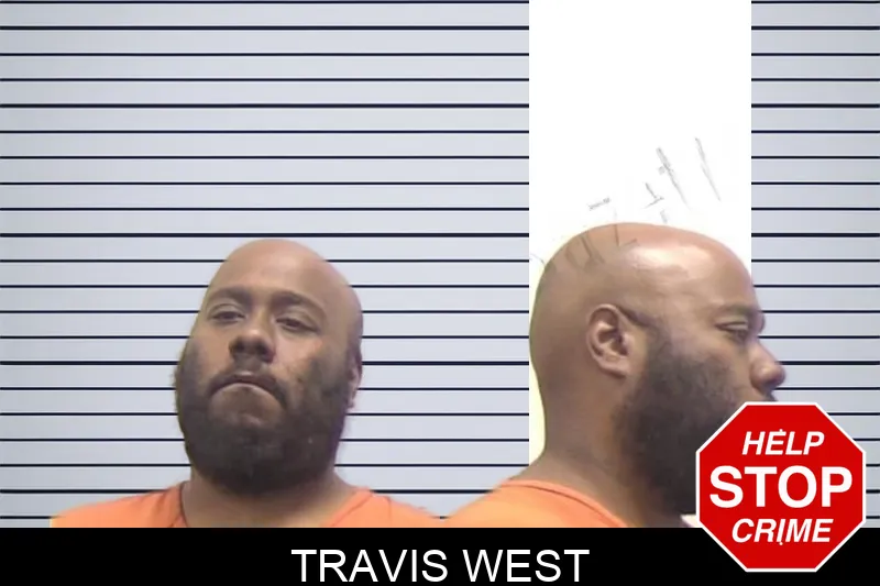 Travis West mugshot