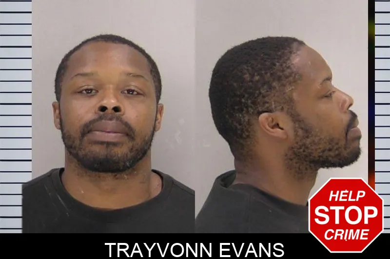 Trayvonn Evans mugshot
