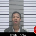 Trent Hall mugshot