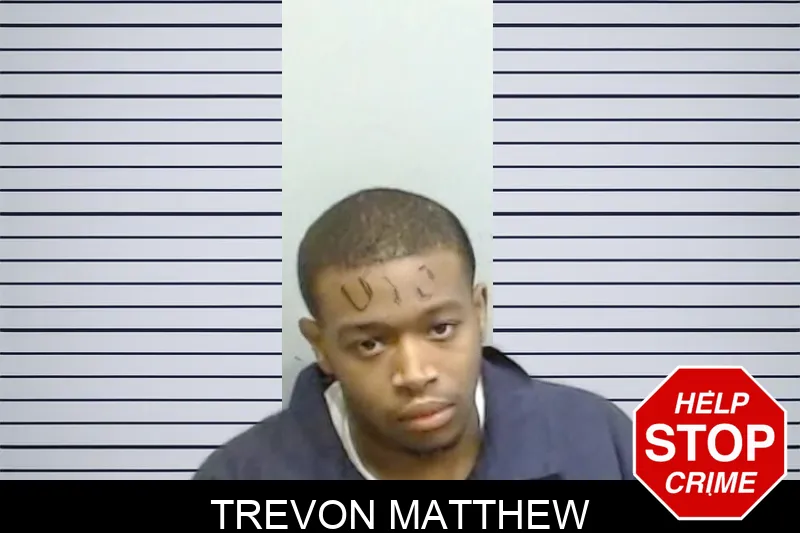Trevon Matthew mugshot
