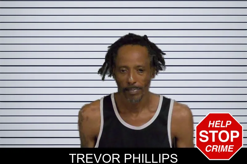Trevor Phillips mugshot