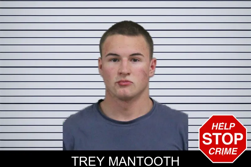 Trey Mantooth mugshot