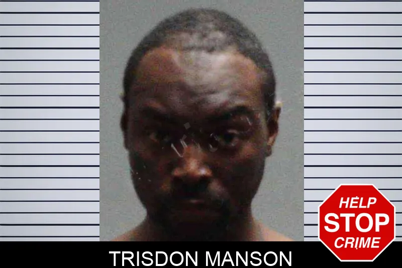 Trisdon Manson mugshot