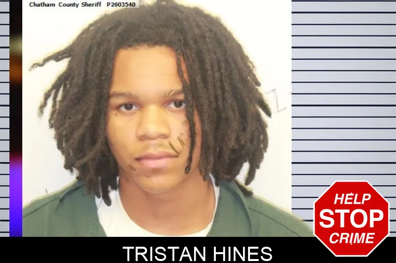 Tristan Hines mugshot