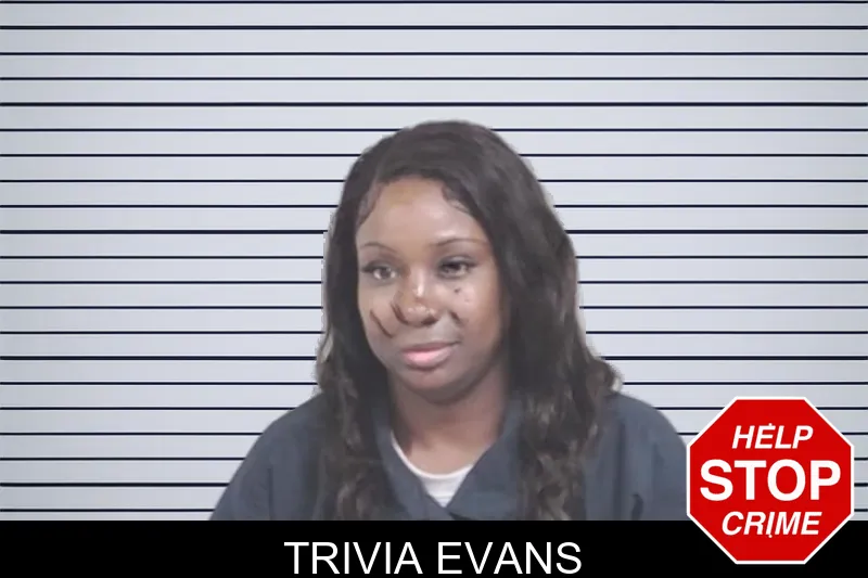 Trivia Evans mugshot – Lowndes County , Georgia Trivia Evans mugshot