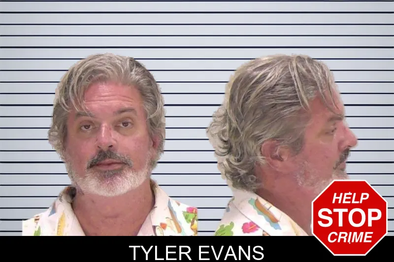 Tyler Evans mugshot