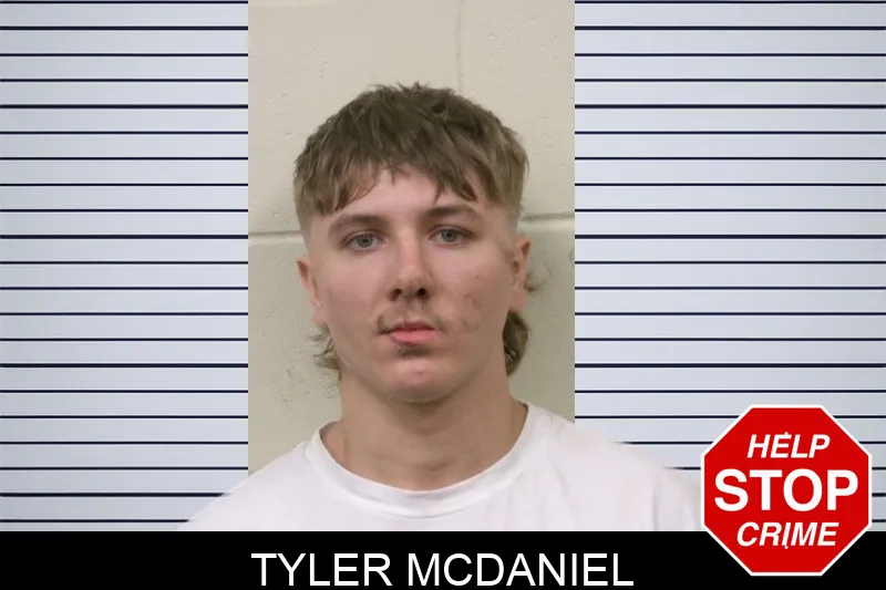 Tyler McDaniel mugshot