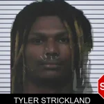 Tyler Strickland mugshot