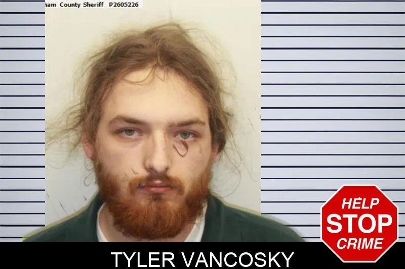 Tyler Vancosky mugshot