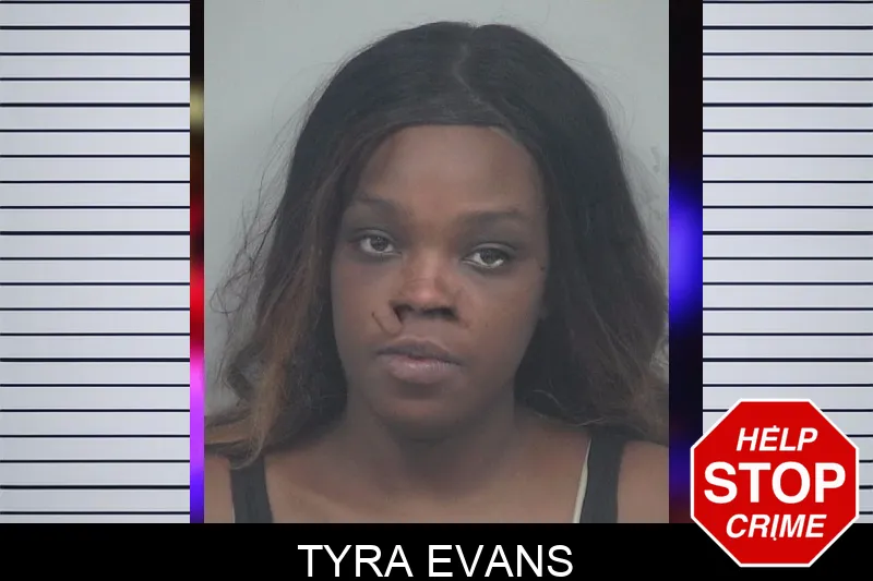 Tyra Evans mugshot