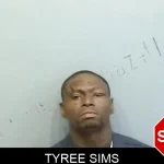 Tyree Sims mugshot